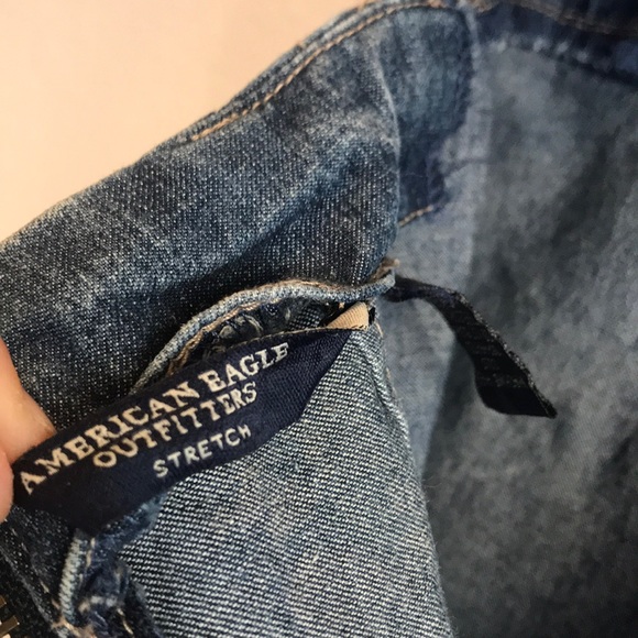American Eagle size 2 denim dress - Picture 5 of 6